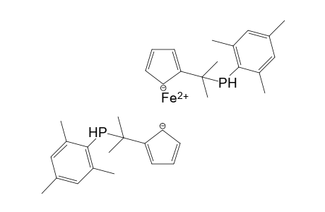 iron(II) 2-(2-(mesitylphosphaneyl)propan-2-yl)cyclopenta-2,4-dien-1-ide