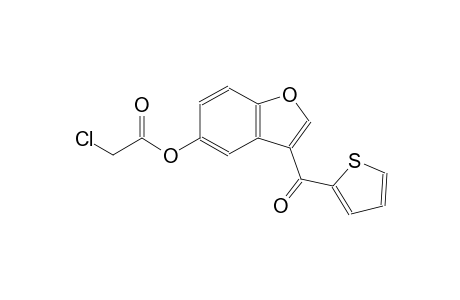 3-(2-thienylcarbonyl)-1-benzofuran-5-yl chloroacetate