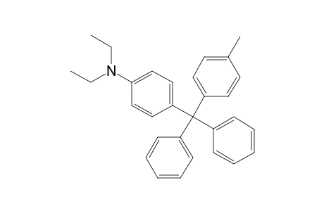Benzenamine, N,N-diethyl-4-[(4-methylphenyl)diphenylmethyl]-