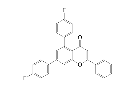 5,7-Bis(4-fluorophenyl)-2-phenyl-4H-chromen-4-one
