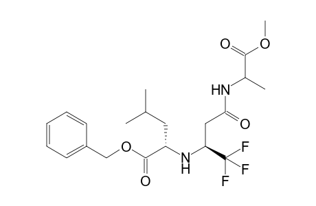 Methyl 8-(Benzyloxycarbonyl)-8-isopropyl-6-(trifluoromethyl)-4-oxo-3.7-diazaoctan-2-carboxylate