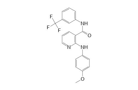 2-(4-Methoxyanilino)-N-[3-(trifluoromethyl)phenyl]-3-pyridinecarboxamide