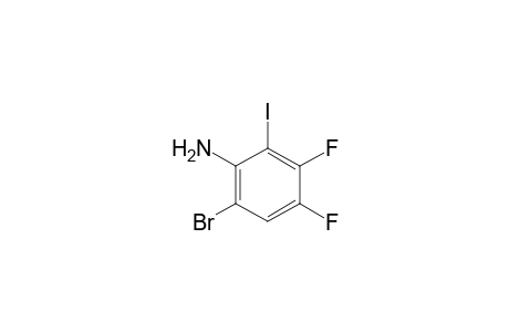 6-Bromo-3,4-difluoro-2-iodoaniline