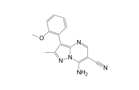 pyrazolo[1,5-a]pyrimidine-6-carbonitrile, 7-amino-3-(2-methoxyphenyl)-2-methyl-