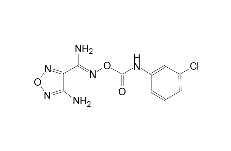 1,2,5-oxadiazole, 3-amino-4-[(Z)-amino[[[[(3-chlorophenyl)amino]carbonyl]oxy]imino]methyl]-