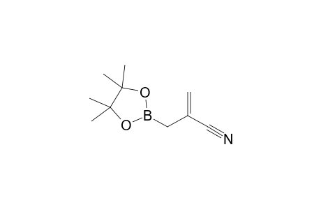 2-{[4',4',5',5'-Tetramethyl-1',3',2'-dioxaborolan-2'-yl]methyl}prop-2-enenitrile
