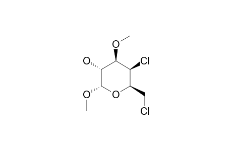 METHYL-4,6-DICHLORO-4,6-DIDEOXY-3-O-METHYL-ALPHA-D-GALACTOPYRANOSIDE;ALPHA-ANOMER