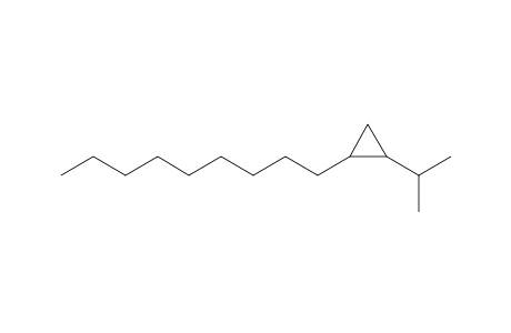 Cyclopropane, 1-(1-methylethyl)-2-nonyl-