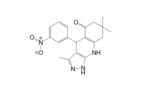 5H-pyrazolo[3,4-b]quinolin-5-one, 1,4,6,7,8,9-hexahydro-3,7,7-trimethyl-4-(3-nitrophenyl)-