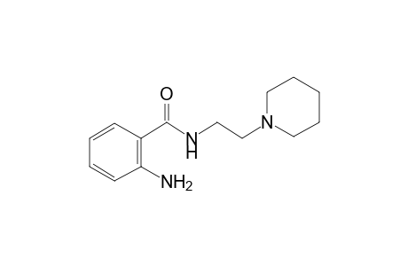 2-Amino-N-[2-(1-piperidinyl)ethyl]benzamide