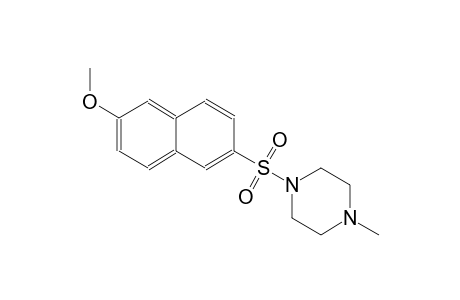 1-[(6-methoxy-2-naphthyl)sulfonyl]-4-methylpiperazine