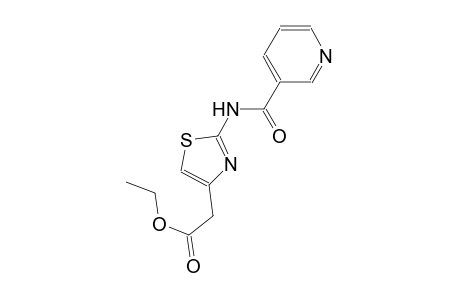 ethyl {2-[(3-pyridinylcarbonyl)amino]-1,3-thiazol-4-yl}acetate