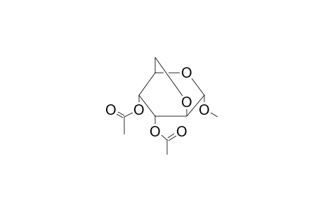 Methyl 3,4-di-O-acetyl-2,6-anhydrohexopyranoside
