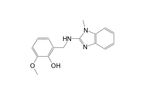 2-methoxy-6-{[(1-methyl-1H-benzimidazol-2-yl)amino]methyl}phenol