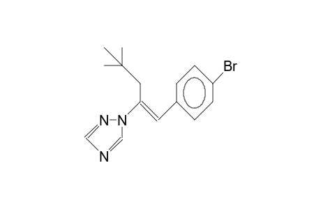 cis-1-(4-Bromo-phenyl)-4,4-dimethyl-2-(1,2,4-triazolyl-1)-1-pentene