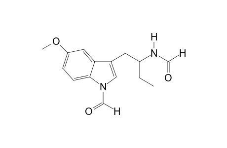 N-[1-(1-Formyl-5-methoxy-1H-indol-3-yl)butan-2-yl]formamide