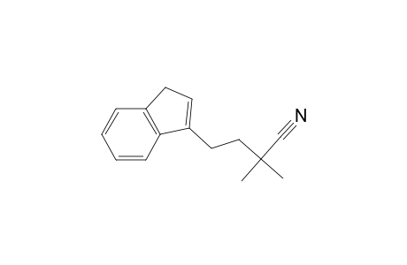 1H-Indene-3-butanenitrile, .alpha.,.alpha.-dimethyl-