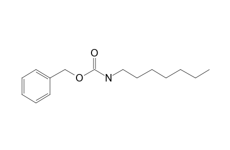 Carbonic acid, monoamide, N-heptyl-, benzyl ester