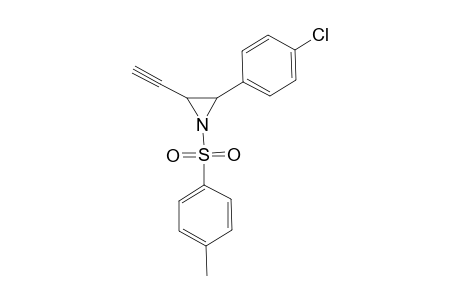 cis-N-Tosyl-3-(p-chlorophenyl)-2-acetylenylaziridine