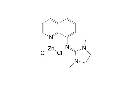 Dichloro-{8-[N-(1',3'-dimethyl-1',2',3',4'-tetrahydropyrazol-2'-ylidene)amino]quinoline}-Zinc
