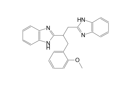 1H-benzimidazole, 2-[2-(1H-benzimidazol-2-yl)-1-[(2-methoxyphenyl)methyl]ethyl]-