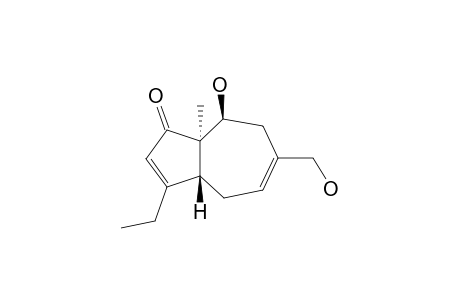 (1R,5R,10S)-ASPERACULANE-B;(1R,5R,10S)-10,14-DIHYDROXYDAUCA-4-(11),7-DIEN-13-CARBOXYLIC-ACID
