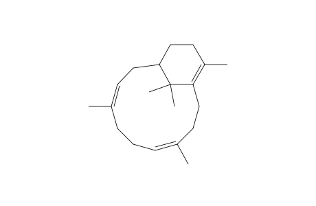 4,8,14,15,15-Pentamethylbicyclo(9.3.1)pentadeca-4(e),8(e),14-triene
