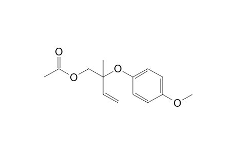 1-(1-Acetyloxy-2-methylbut-3-en-2-yloxy)-4-methoxybenzene
