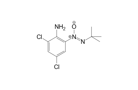 Benzenamine, 2,4-dichloro-6-[2-(1,1-dimethylethyl)diazenyl]-, N-oxide
