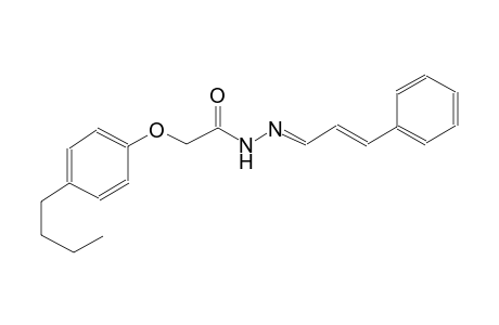 acetic acid, (4-butylphenoxy)-, 2-[(E,2E)-3-phenyl-2-propenylidene]hydrazide
