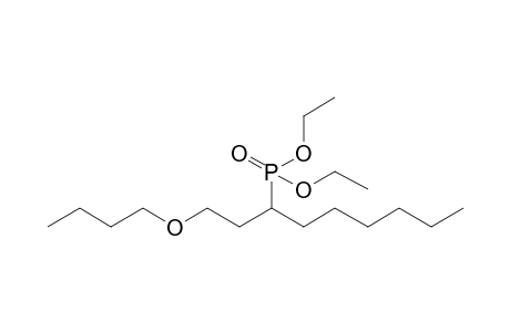 Diethyl 1-(n-butoxyethyl)-n-heptylphosphonate