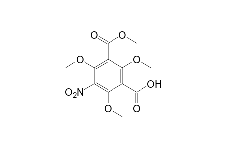 5-nitro-2,4,6-trimethoxyisophthalic acid, 1-methyl ester