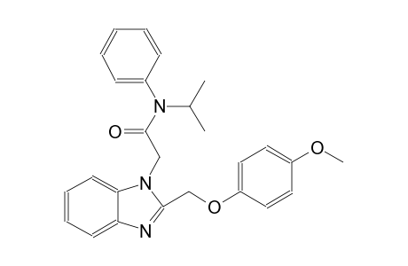 1H-benzimidazole-1-acetamide, 2-[(4-methoxyphenoxy)methyl]-N-(1-methylethyl)-N-phenyl-