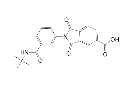 1H-isoindole-5-carboxylic acid, 2-[3-[[(1,1-dimethylethyl)amino]carbonyl]phenyl]-2,3-dihydro-1,3-dioxo-