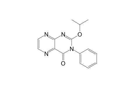 3-Phenyl-2-isopropoxypteridin-4(3H)-one