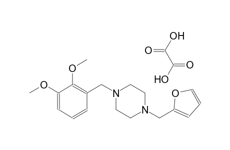 1-(2,3-dimethoxybenzyl)-4-(2-furylmethyl)piperazine oxalate