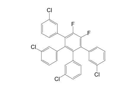 3,4,5,6-Tetra(3-chlorophenyl)-1,2-difluorobenzene