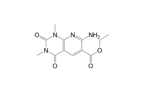 pyrido[2,3-d]pyrimidine-6-carboxylic acid, 7-amino-1,2,3,4-tetrahydro-1,3-dimethyl-2,4-dioxo-, ethyl ester