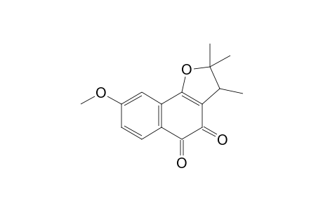 8-Methoxy-2,2,3-trimethyl-2,3-dihydronaphtho[1,2-b]furan-4,5-dione