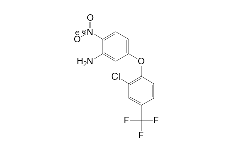 Benzenamine, 5-(2-chloro-4-trifluoromethylphenoxy)-2-nitro-