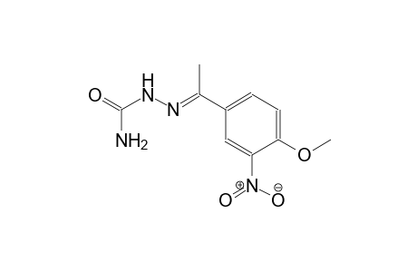benzene, 4-[(1E)-1-[(aminocarbonyl)hydrazono]ethyl]-1-methoxy-2-nitro-