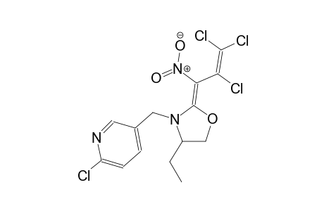 pyridine, 2-chloro-5-[[(2E)-4-ethyl-2-(2,3,3-trichloro-1-nitro-2-propenylidene)oxazolidinyl]methyl]-