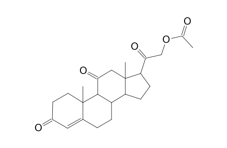 Pregn-4-ene-3,11,20-trione, 21-(acetyloxy)-