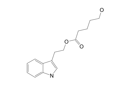 2-(1-H-INDOL-3-YL)-ETHYL_5-HYDROXYPENTANOATE