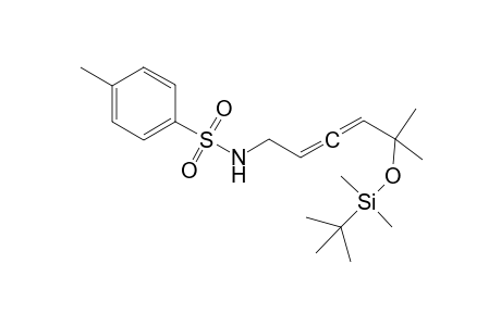 N-(5-((tert-butyldimethylsilyl)oxy)-5-methylhexa-2,3-dien-1-yl)-4-methylbenzenesulfonamide