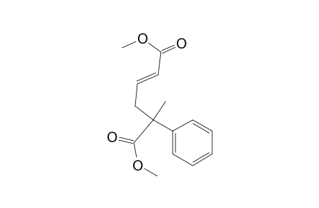 Dimethyl 5-methyl-5-phenyl-2-hexenedioate