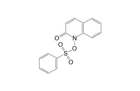 2(1H)-quinolinone, 1-[(phenylsulfonyl)oxy]-