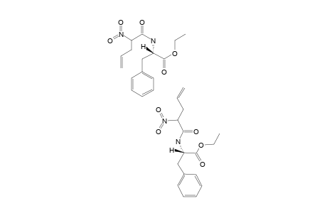 ETHYL-N-[2-NITRO-2-(PROP-2-EN-1-YL)-ACETYL]-L-PHENYLALANINATE;ETHYL-N-(2-NITROPENT-4-ENOYL)-L-PHENYLALANINATE