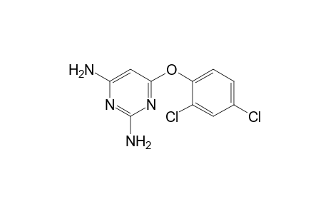 2,4-Pyrimidinediamine, 6-(2,4-dichlorophenoxy)-