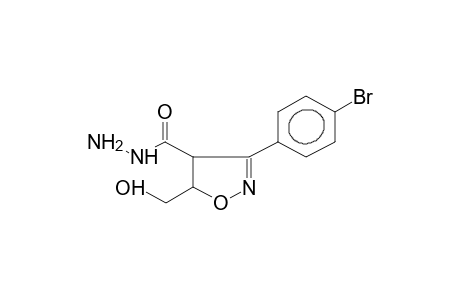 3-(4-BROMOPHENYL)-4-AMINOCARBAMOYL-5-HYDROXYMETHYLISOXAZOLINE